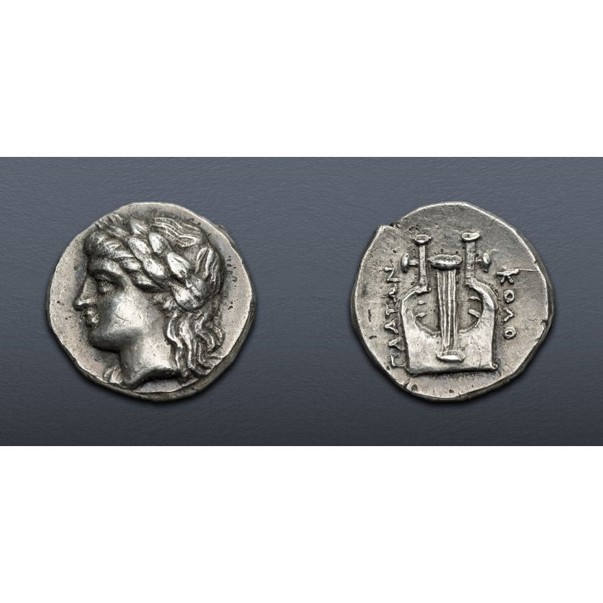 Kolophon IONIA, Kolophon. Circa 330-294 BC. AR Hemidrachm (12mm, 1.68 g, 12h ...