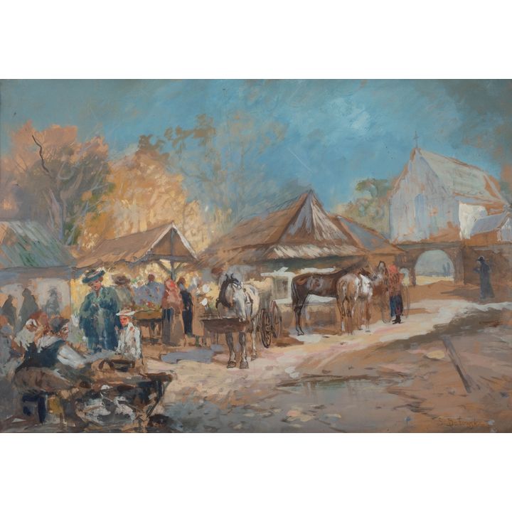 Stanisław Batowski Kaczor | Na targu