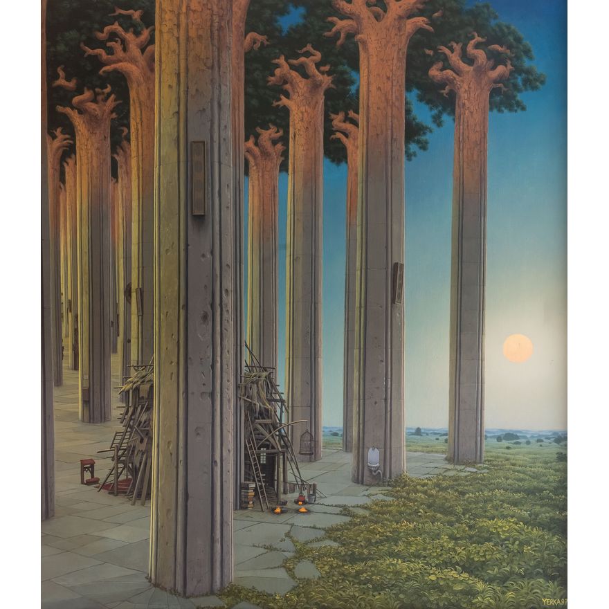 Jacek Yerka | Anioł Pański, 1997