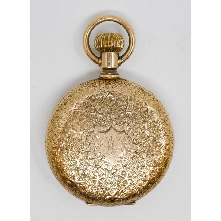 Antique Elgin 14k Cased Pocket Watch 40mm - 53 Grams TW