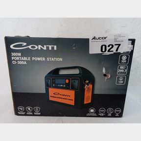 CONTI 300W POWER STATION | LITHIUM | DC- AC- USB | 298 WH | CI-300