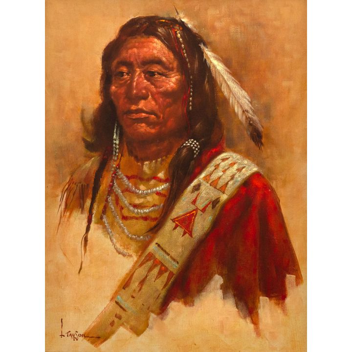 Lyle Tayson, Sr. (1924-2014) Sioux Warrior