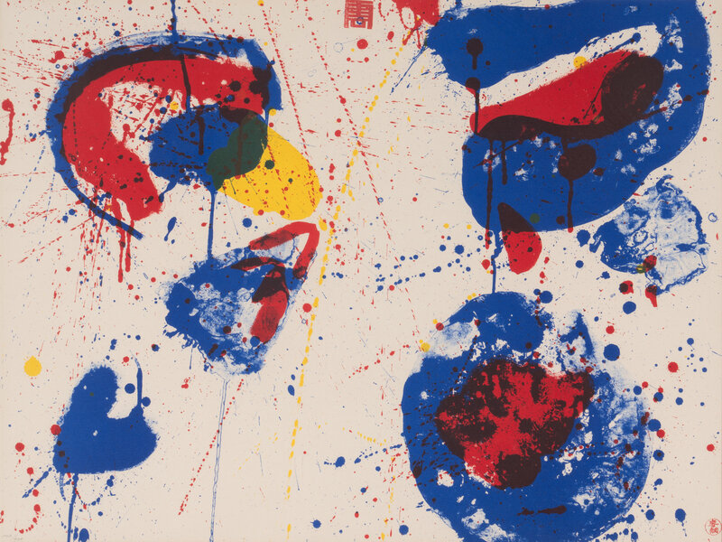 Sam Francis
(American, 1923-1994)
Hurrah for the Red, White and Blue