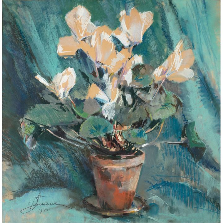 Antoni Suchanek | Kwiaty, 1955 r.
