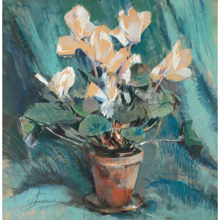 Antoni Suchanek | Kwiaty, 1955 r.