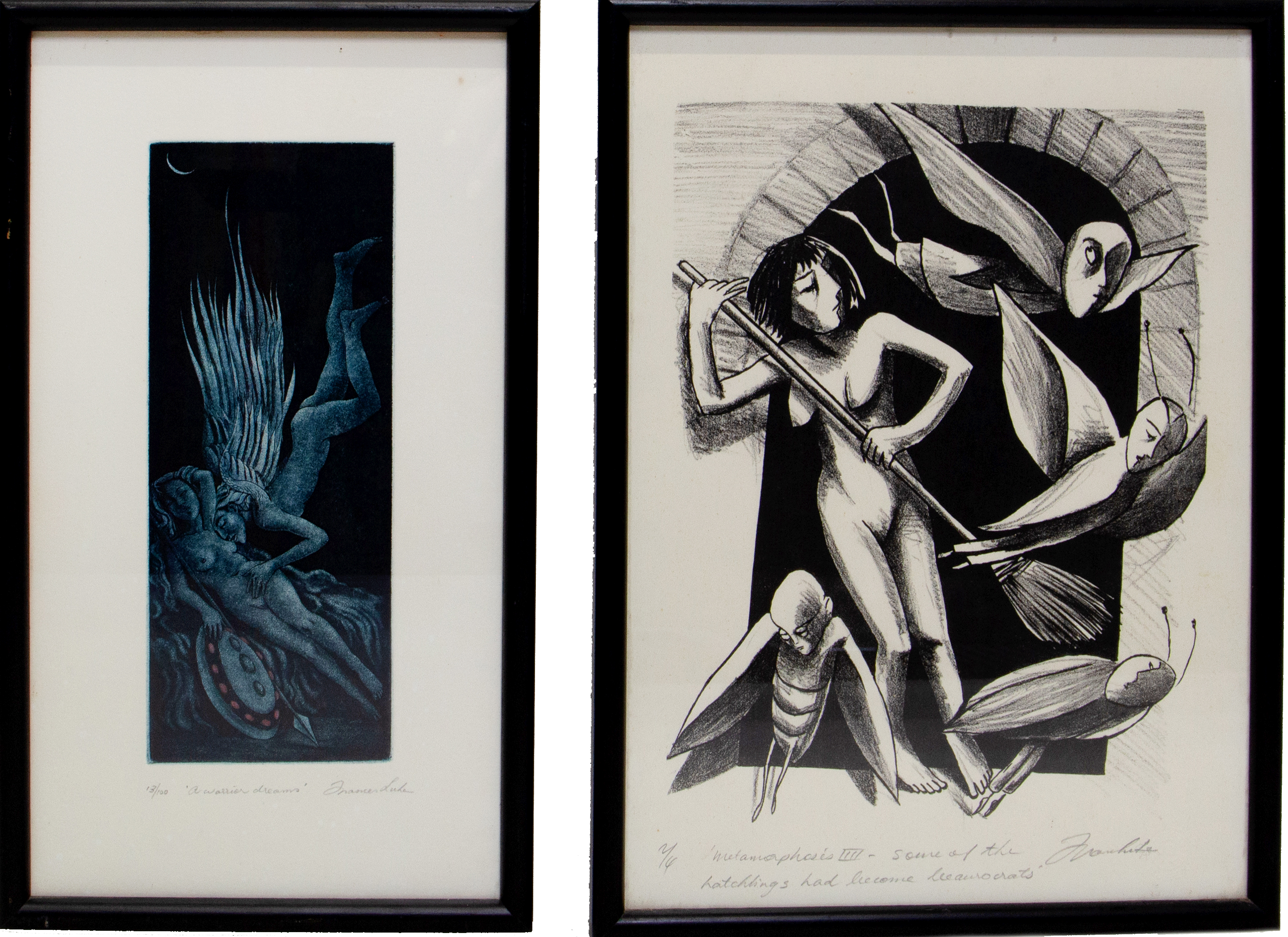 Frances Luke, Fantasy Etchings,