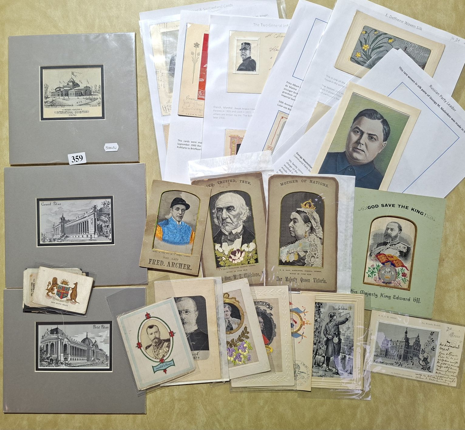 Silk Postcards