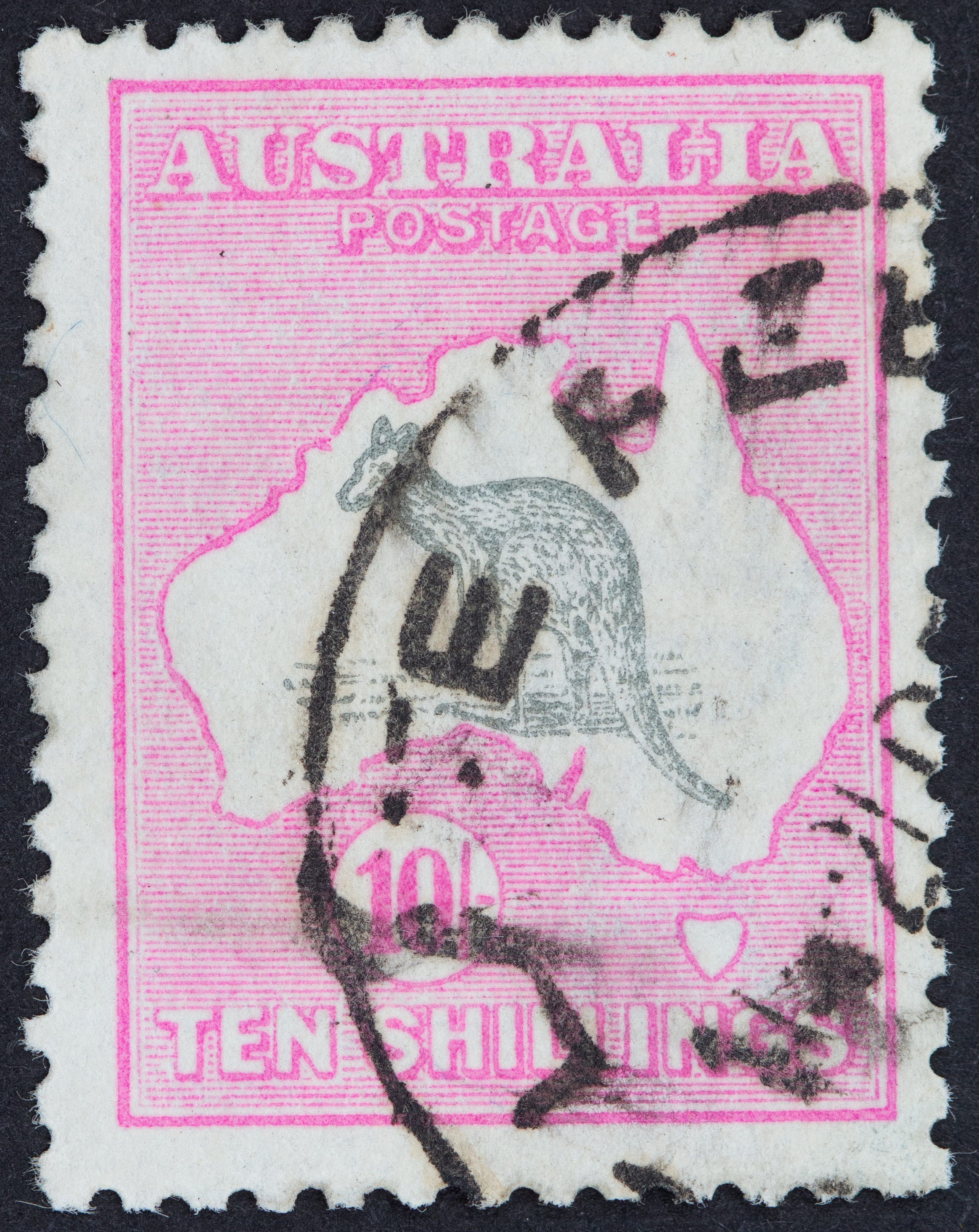 Third Watermark, Ten Shillings, 1917, Good