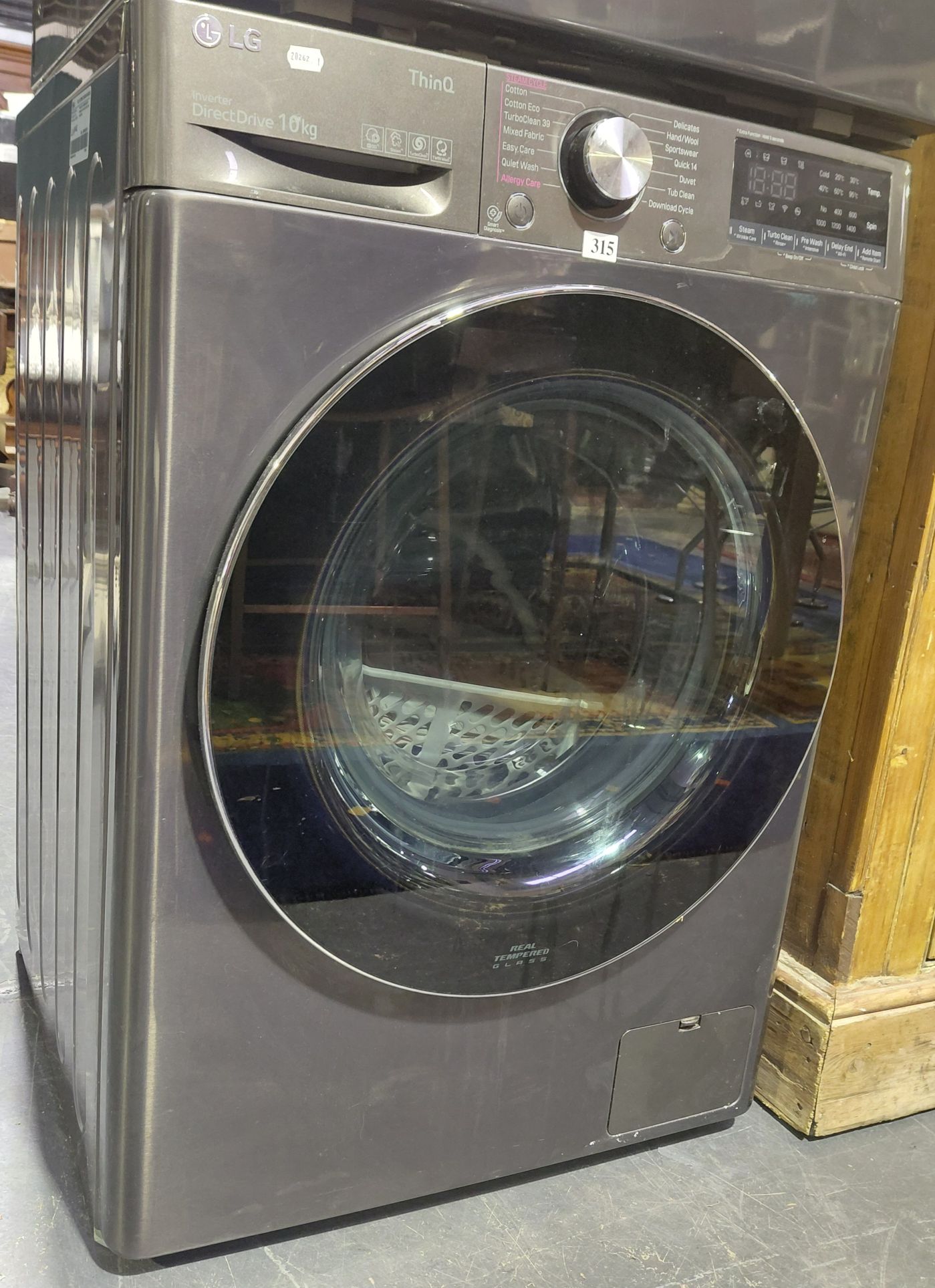 315 · LG 10KG WASHING MACHINE