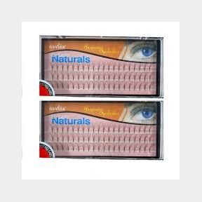 2 Piece Knot-Free Flares Cluster Eyelash Extensions Trays-Bar 9902079243481- 51745/18743 SN B2 (S1)