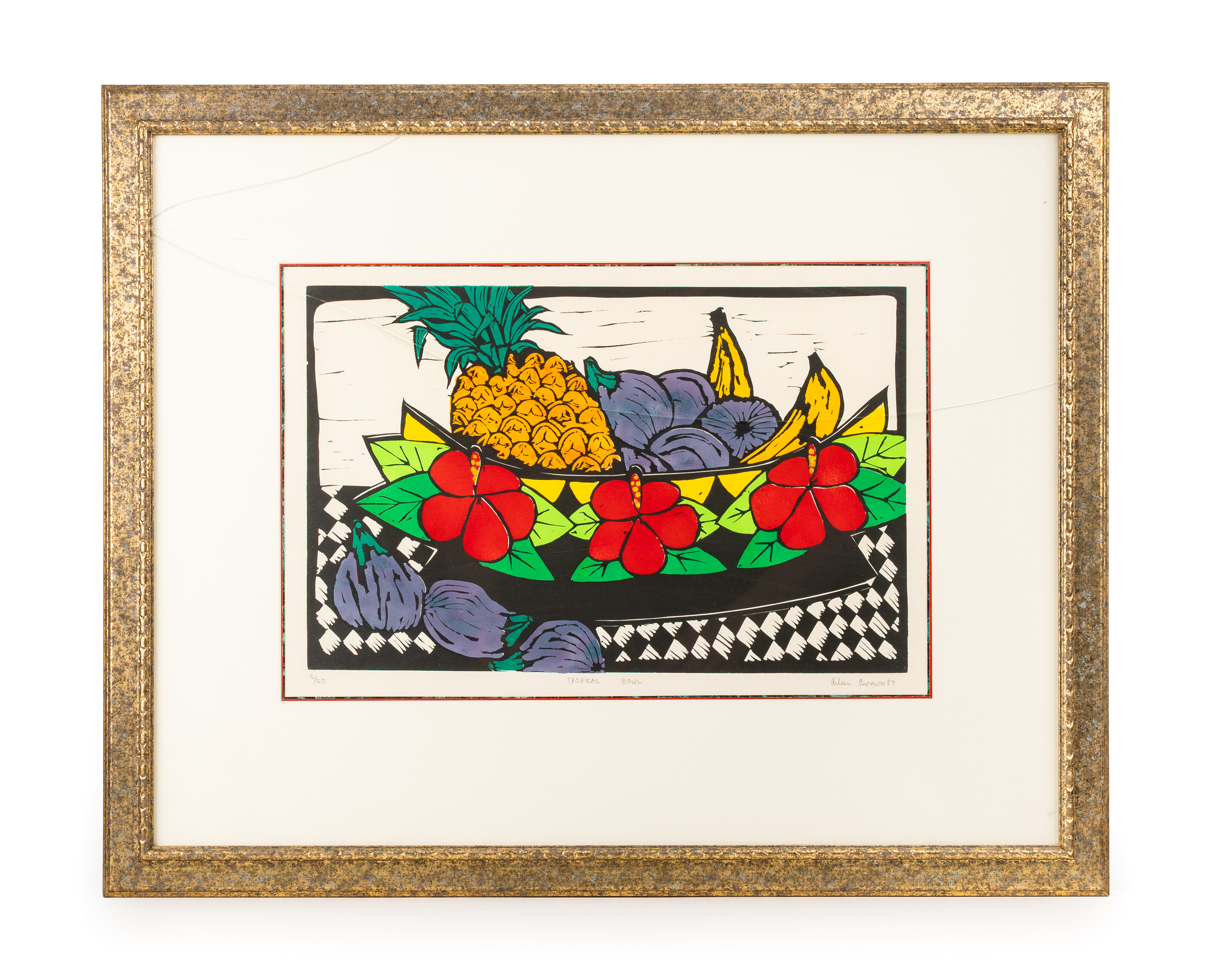 Aileen Brown, Tropical Bowl, (1946-)