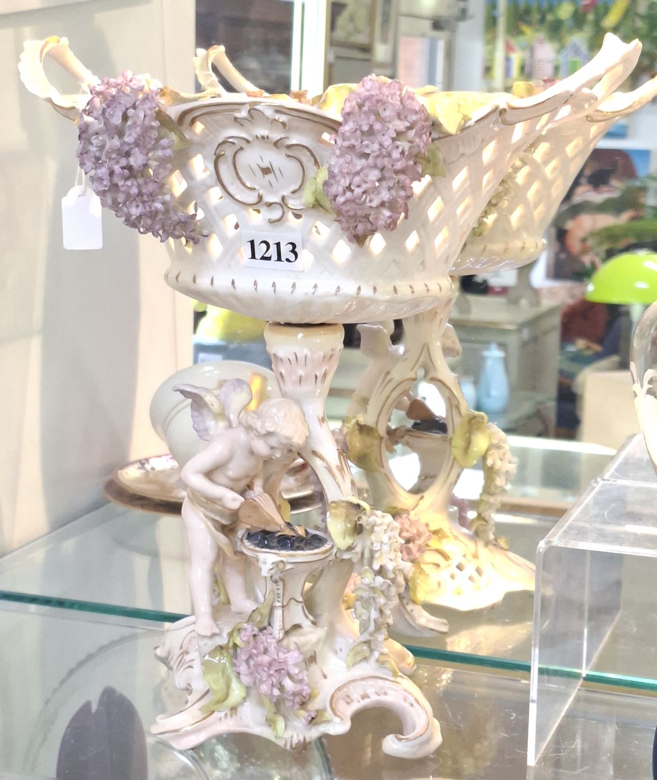 19th Century German Porcelain Centre Piece