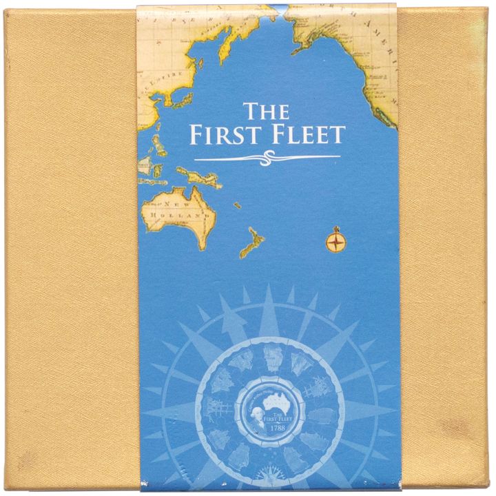 Elizabeth II, First Fleet Medallion, 2008, FDC