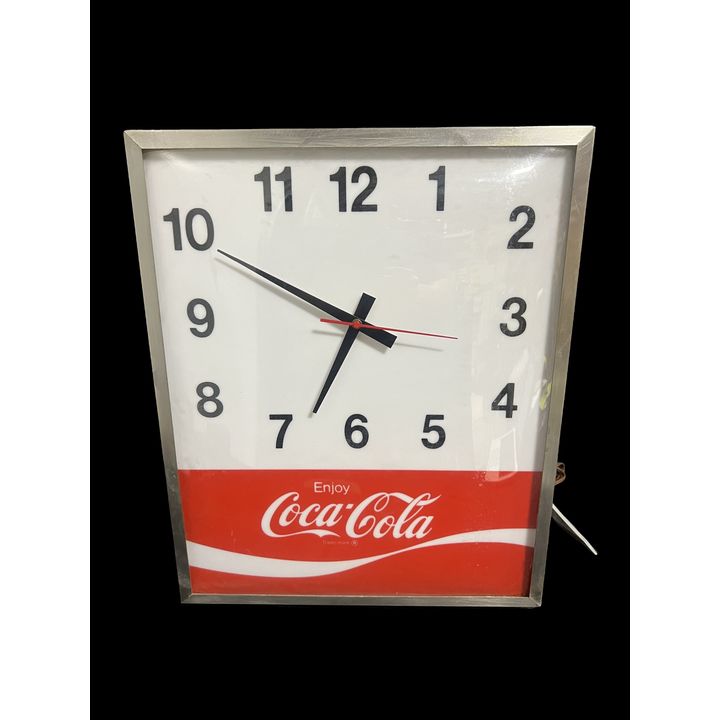 Coca Cola Coke Soda Light Up Clock