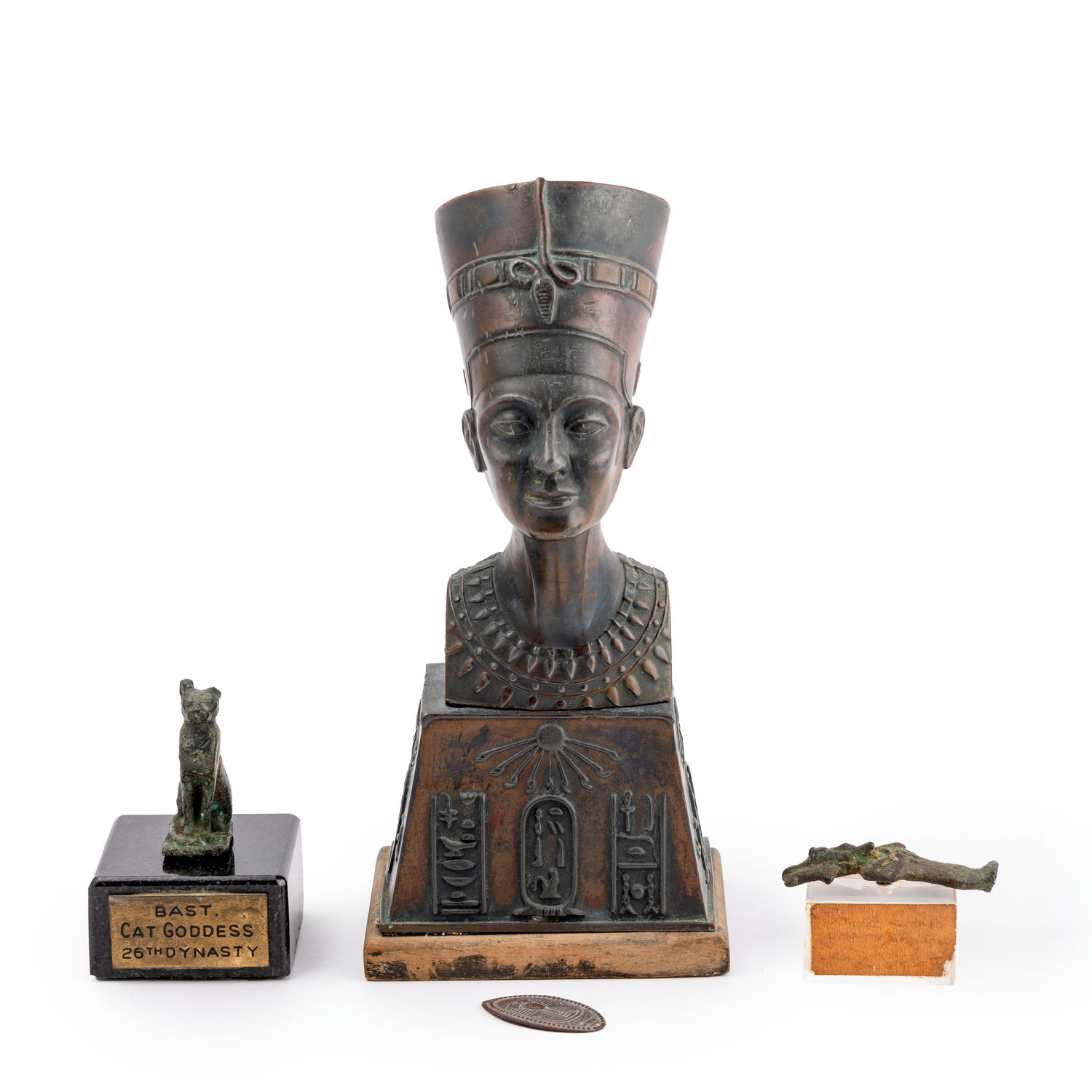 Egypt, Bronze Figures, VF