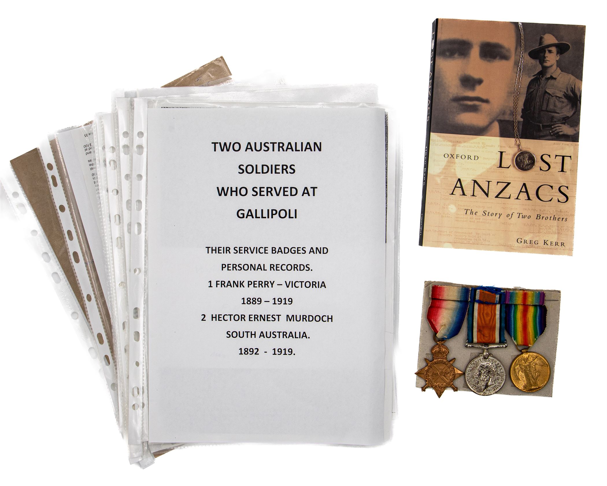 WWI Service Medals, 1914 - 1918,