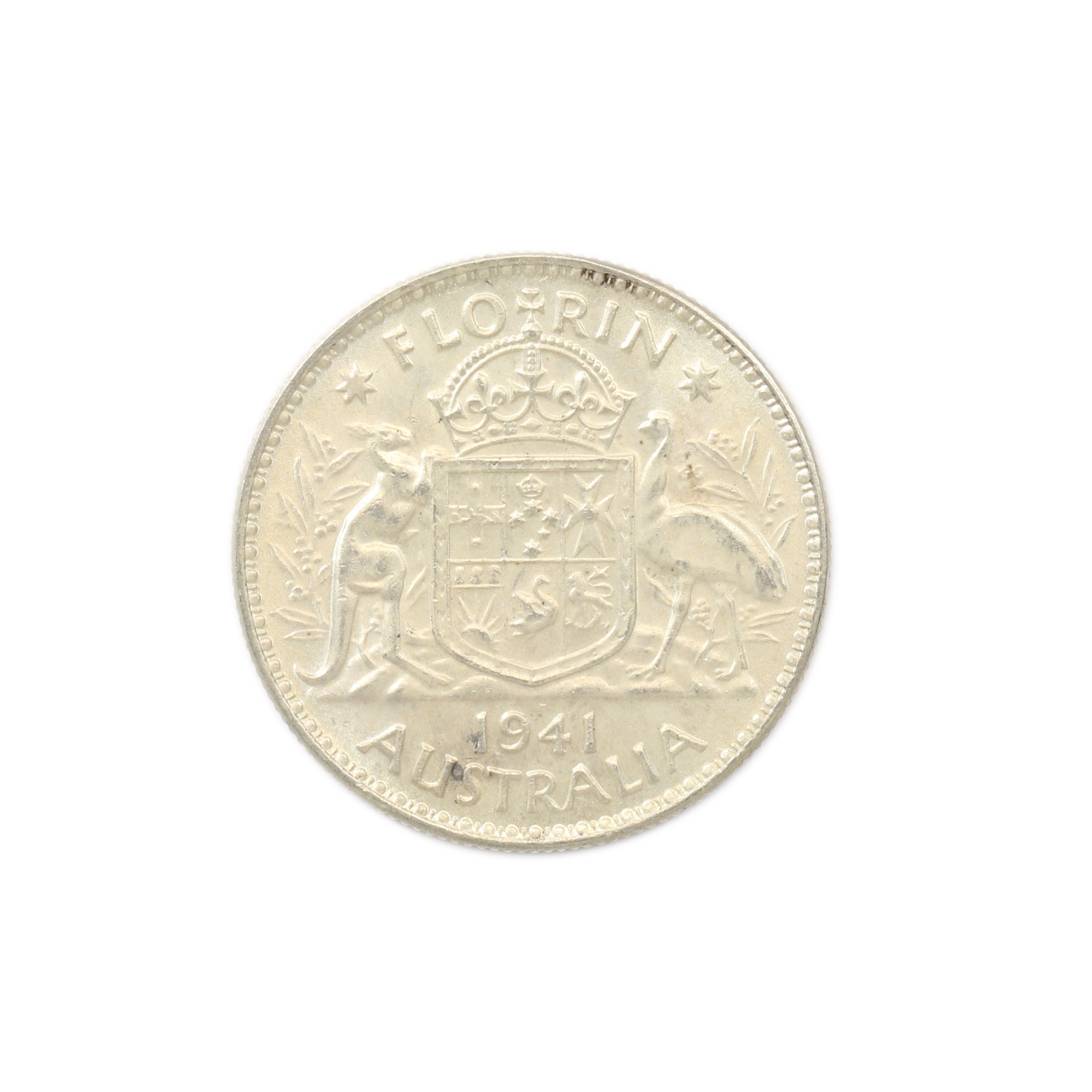 1094. · George VI, Florin, 1941, UNC