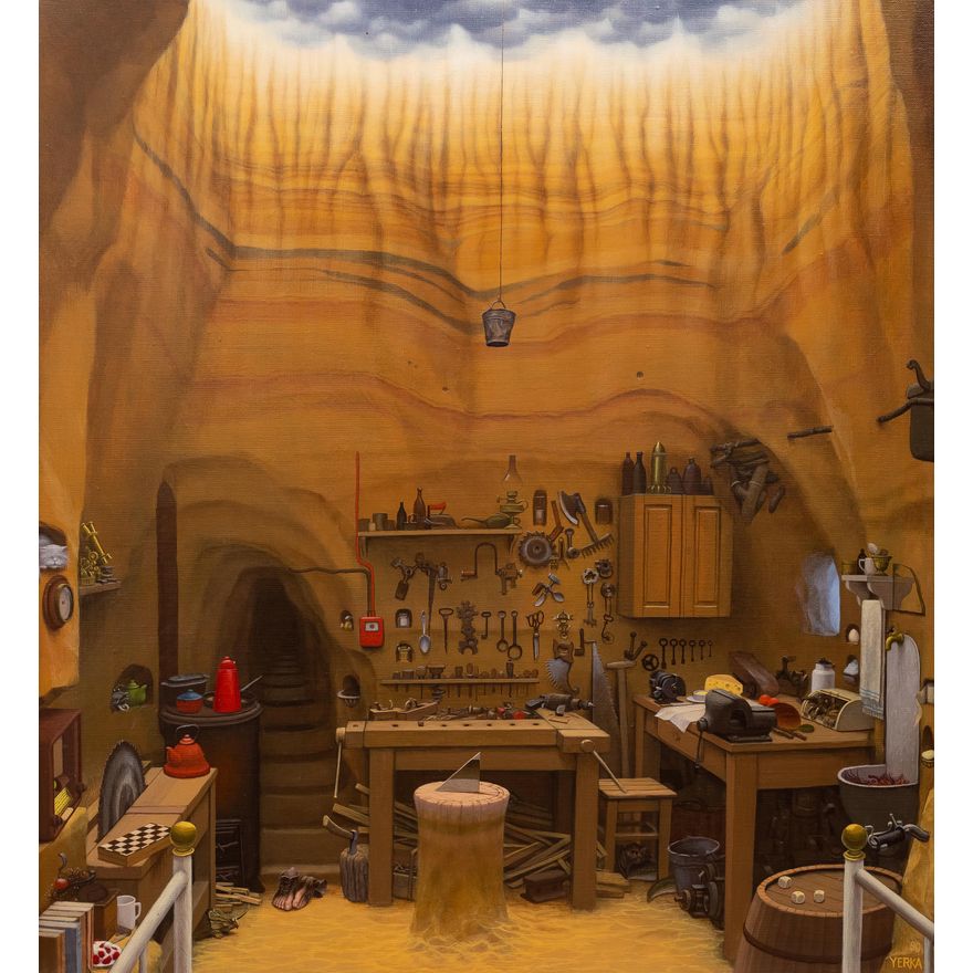Jacek Yerka | Fachowiec z wydm, 1990