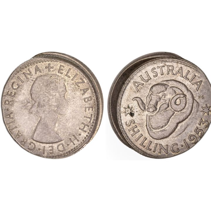Elizabeth II, Shilling, 1953, gVF