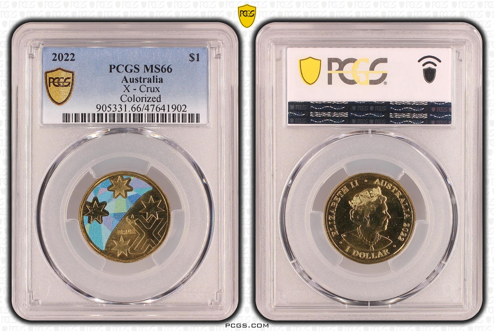 X - Crux, One Dollar, 2022, PCGS MS 66