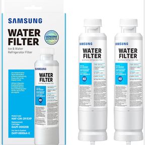 2 COUNT (PACK OF 1) SAMSUNG - DA29-00020B-2P SAMSUNG ELECTRONICS HAF-CIN REFRIGERATOR WATER FILTER, WHITE, (PACK OF 2) , PACKAGING