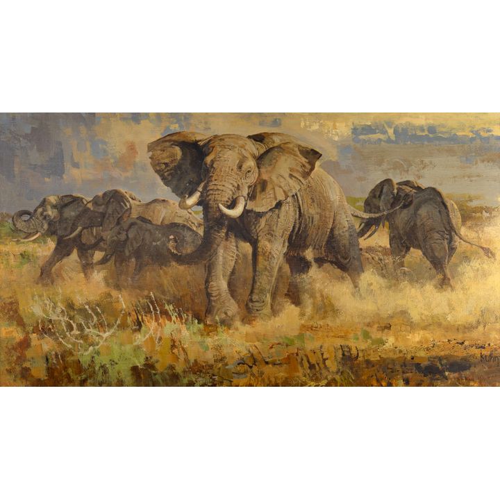 Bob Kuhn (1920-2007), Protecting the Flanks