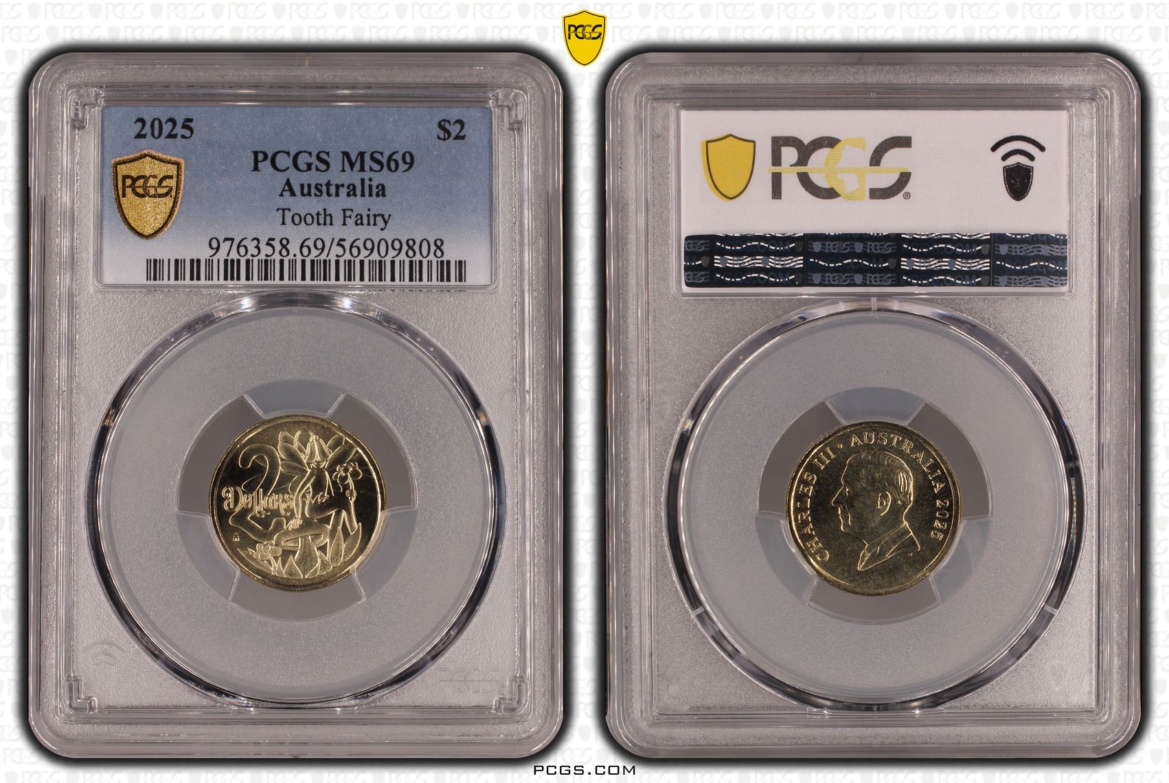Tooth Fairy, Two Dollar, 2025, PCGS MS69