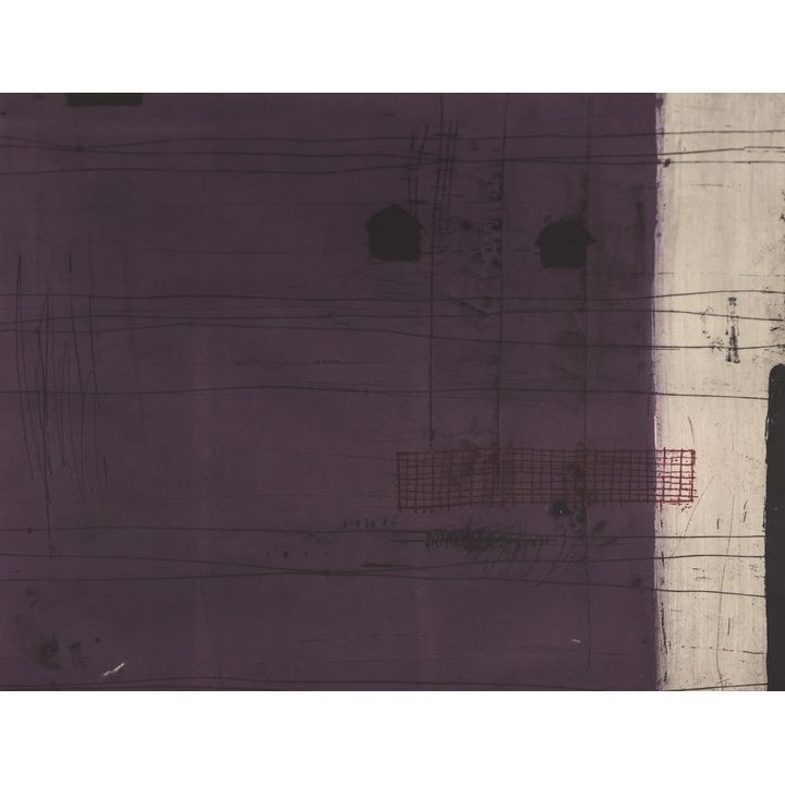 Yoko Hara ''Untitled'' (Abstract) Aquatint Etching