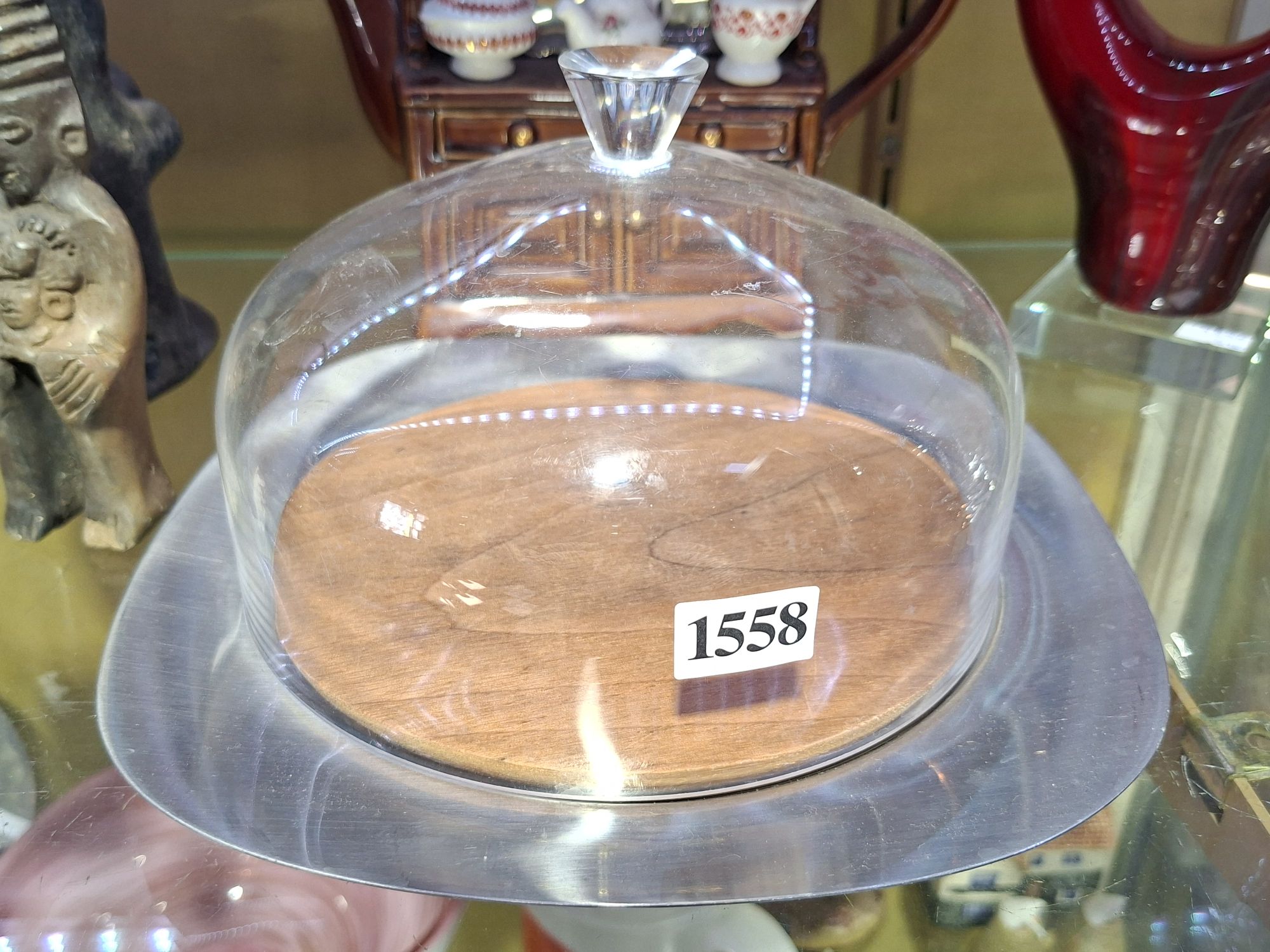 Wmf Cheese Dome And Plate