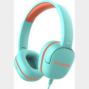 JIMONYER KIDS HEADPHONES, V3 WIRED FOLDABLE STEREO TANGLE-FREE 3.5MM JACK CORD ON-EAR HEADSET FOR CHILDREN, TEENS, BOYS, GIRLS, SM