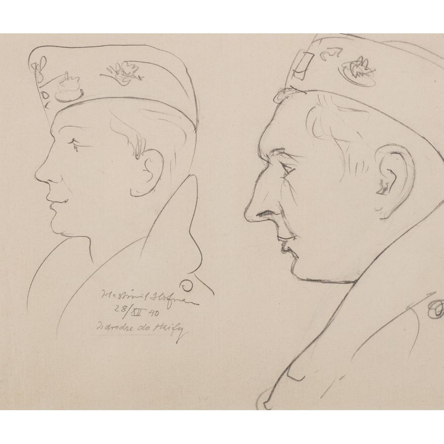 Wlastimil Hofman | W drodze do Hajfy, 1940 r.