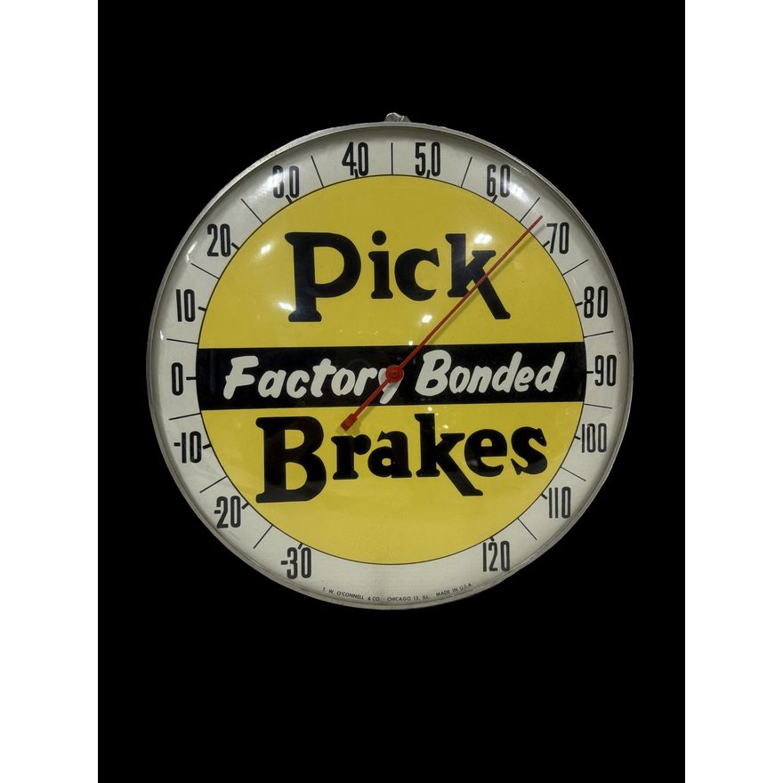 Pick Factory Bonded Brakes O'Connell Thermometer