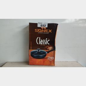 FRYING PAN CLASSIC WITH GLASS LID -KITCHEN ESSENTIALS- - BLACK - L -