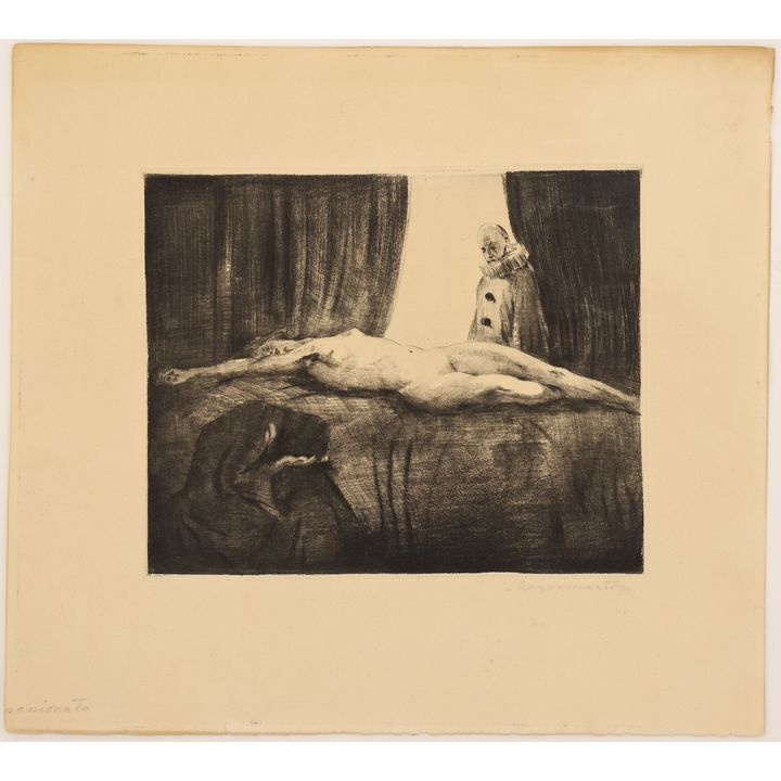 Georg Mayer-Marton (Hungarian) ''Passionato'' Signed Etching