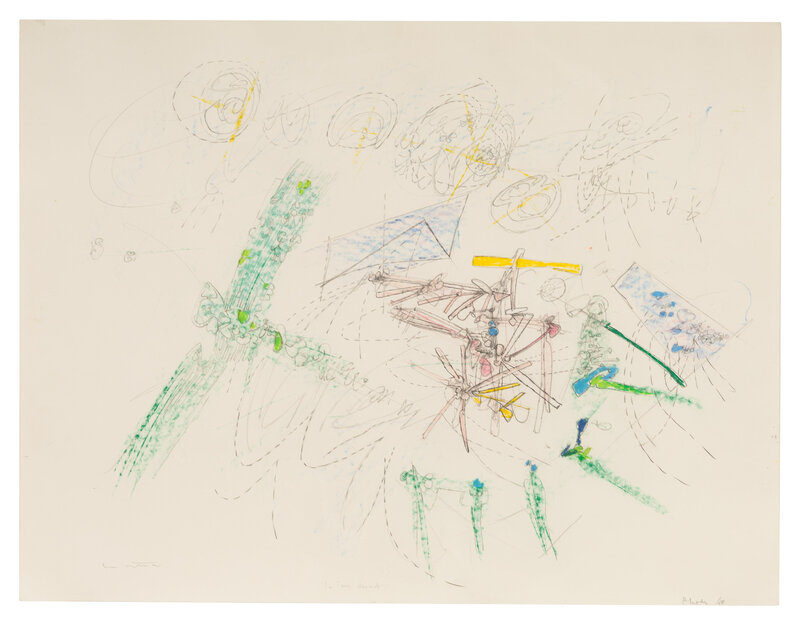Roberto Matta
(Chilean, 1911-2002)
La Terre Devant, 1958