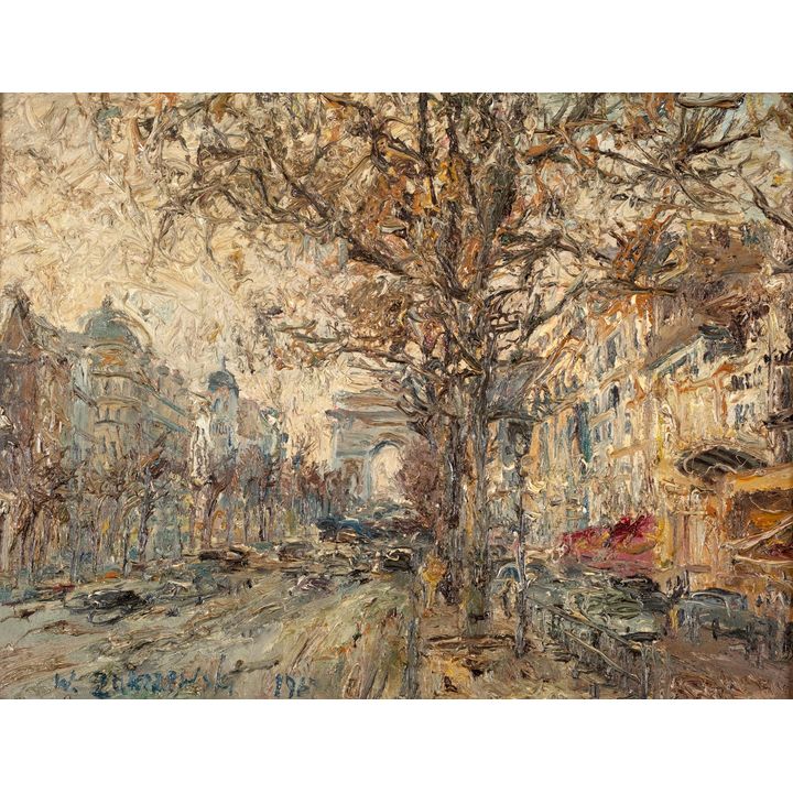 Włodzimierz Zakrzewski | Paryż. Pola Elizejskie, 1967 r.