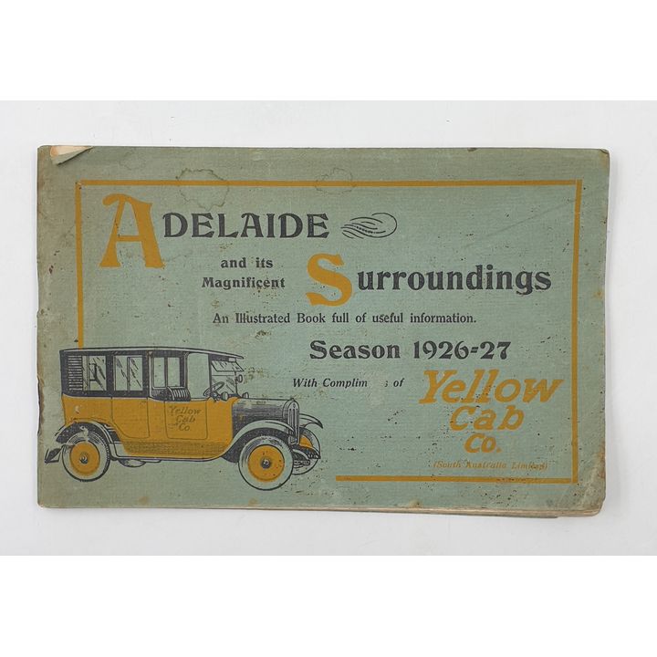 1926/7 Adelaide / Yellow Cab Info Booklet
