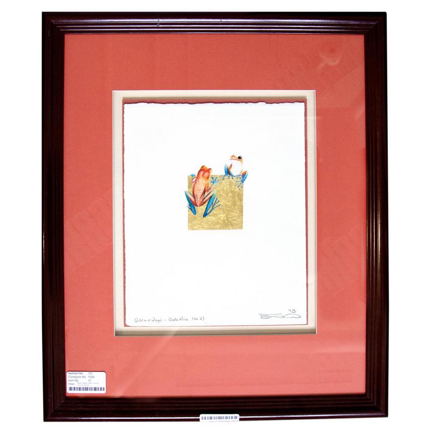 Blake Twigden (1945-), 'Gold & Frogs, Costa Rica (No 2)', 1993,