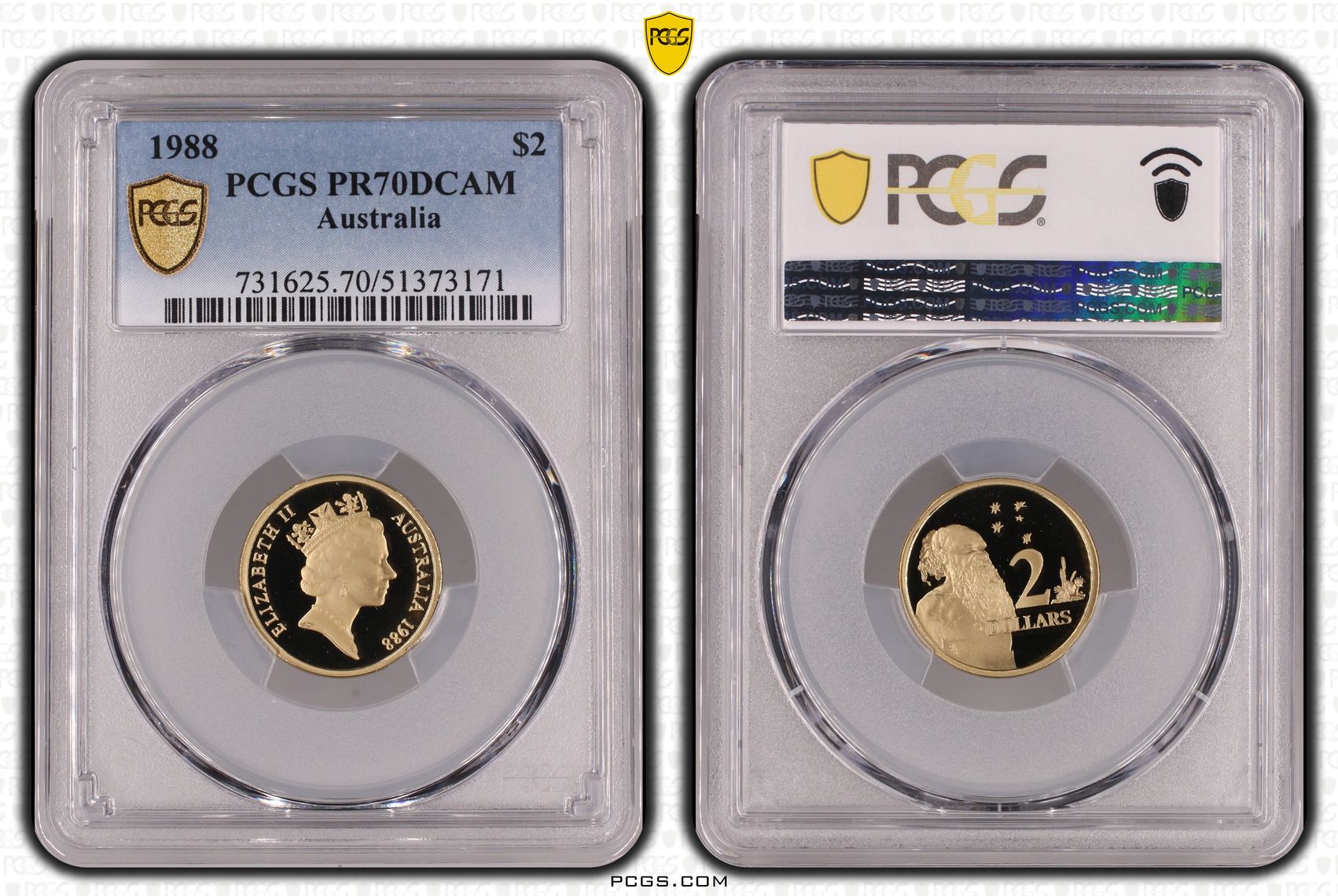 Two Dollar, 1988, PCGS PR70DCAM