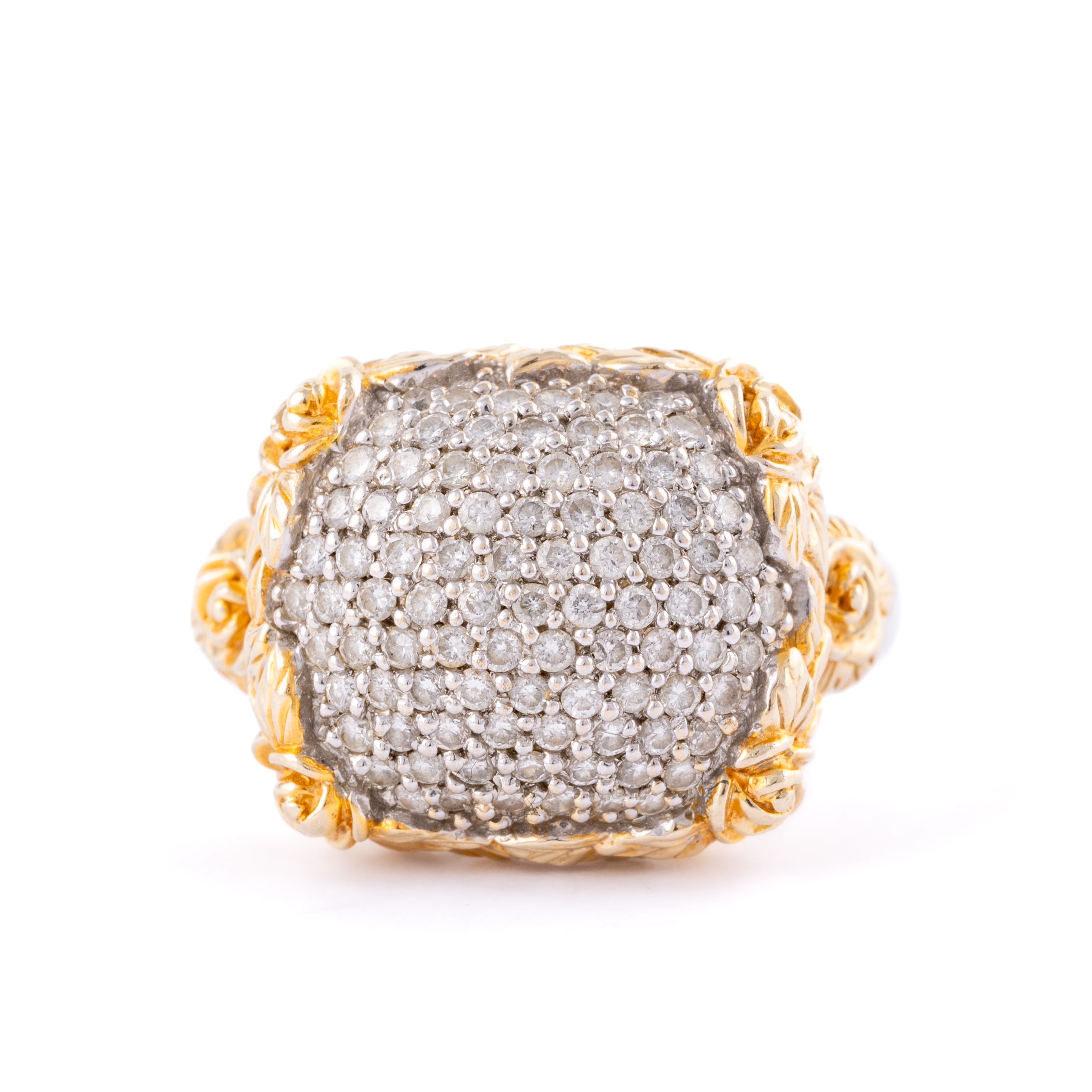 0.50 Carat Diamond Dress Ring 18ct Gold ,