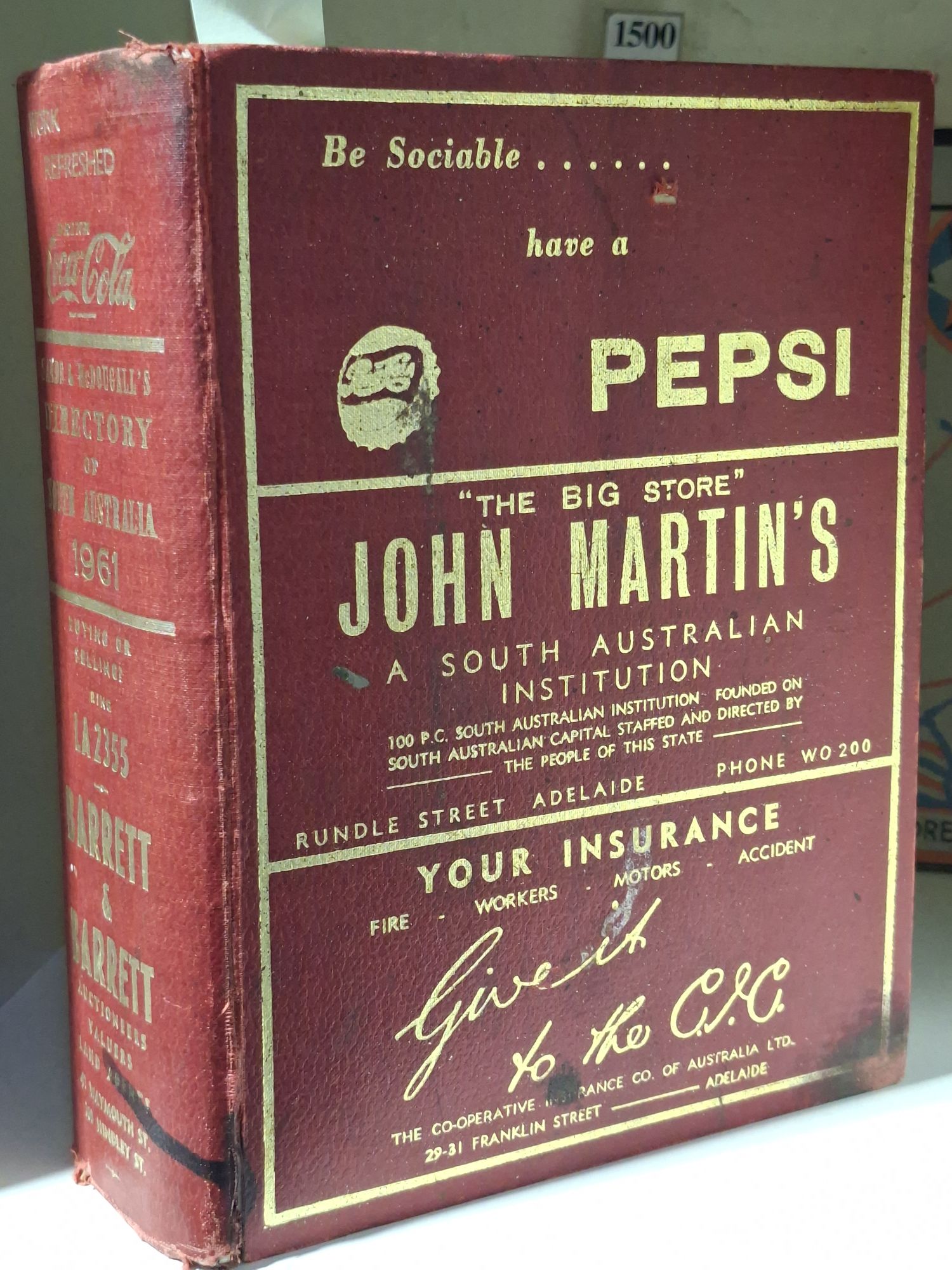 Sands And Mcdougall'S Directory Of South Australia