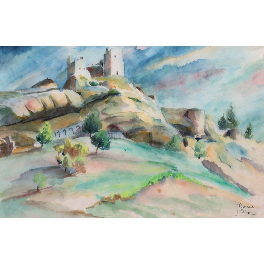 Jeanne Besnard-Fortin | Zamek Lourmarin w Prowansji