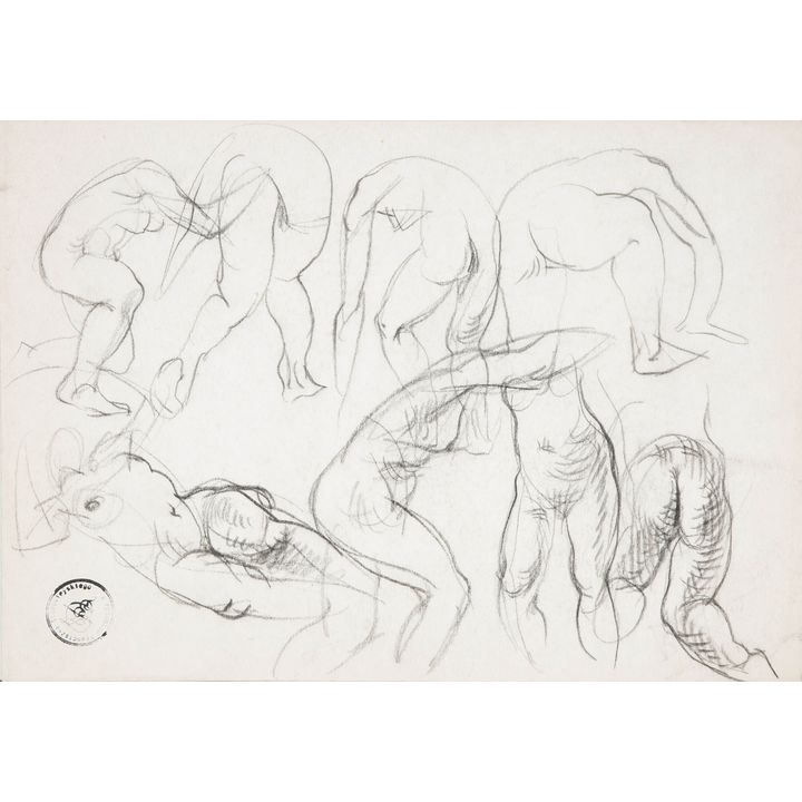 Franciszek Starowieyski | Studium aktu, lata 90. XX w.