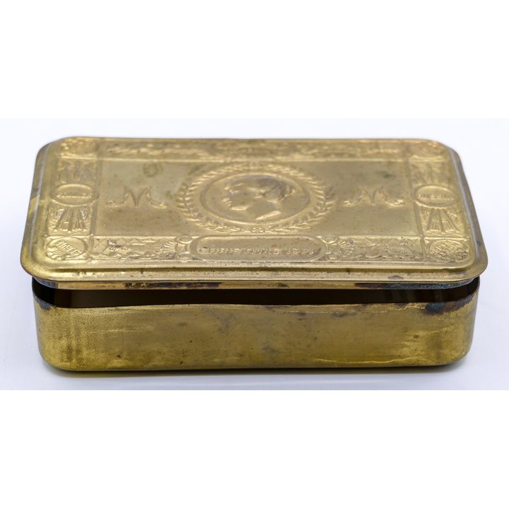 WWI English Princess Mary Christmas Tin 5''