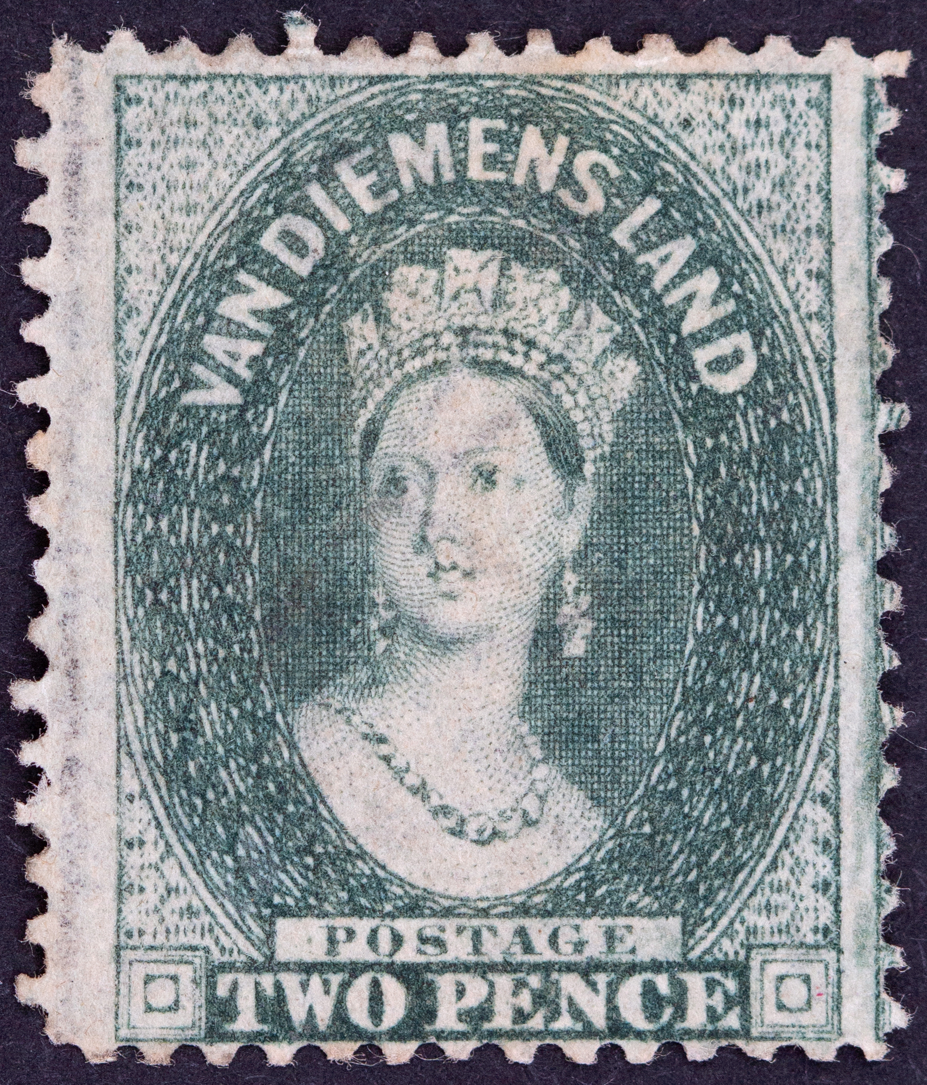 Tasmania, Chalon, 1864, MH