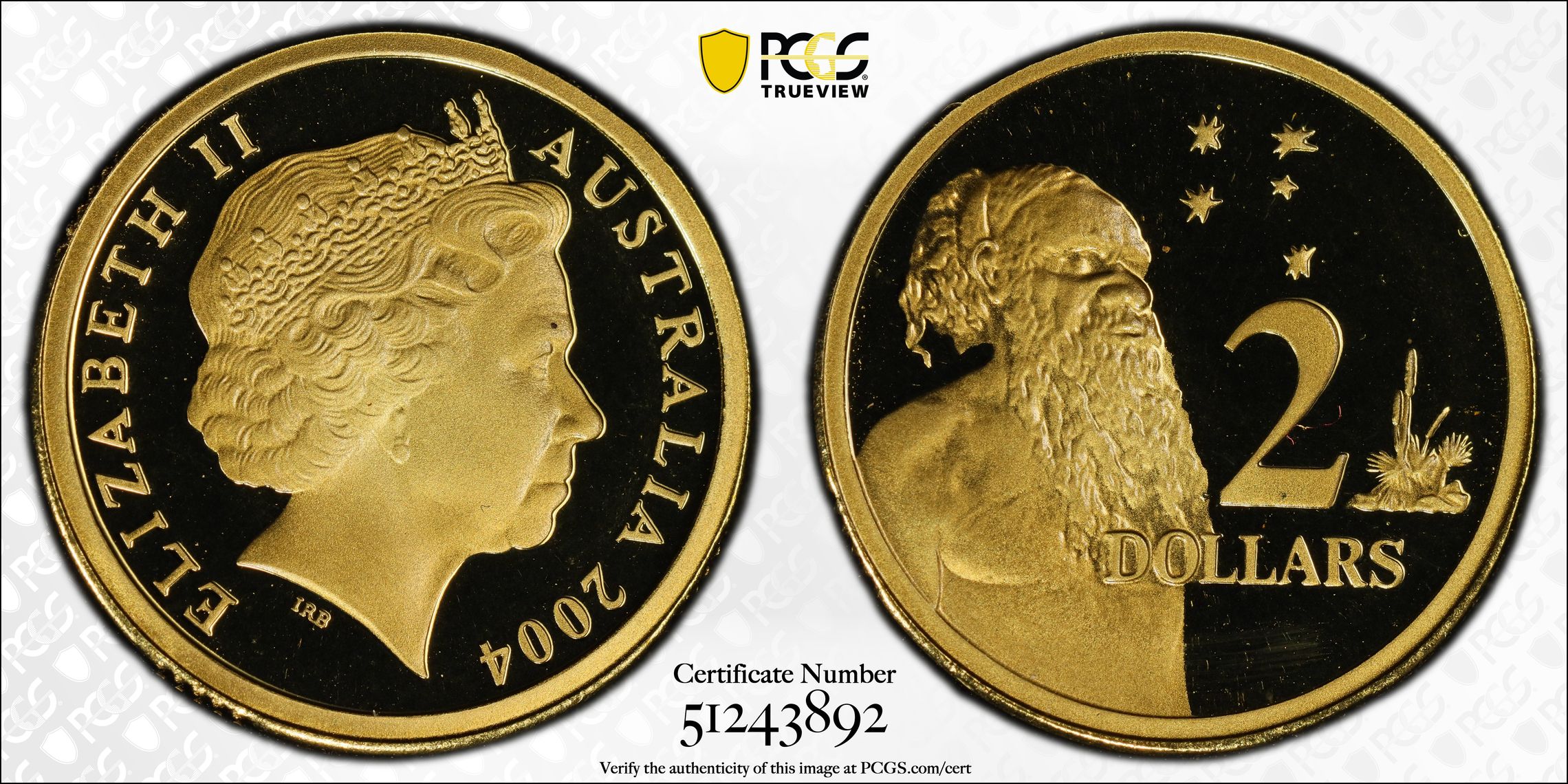 Two Dollar, 2004, PCGS PR69DCAM