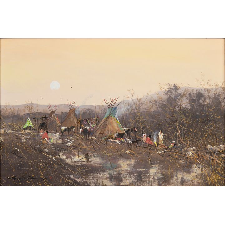 Gregory Sumida (1948- ), Green-Top Camp