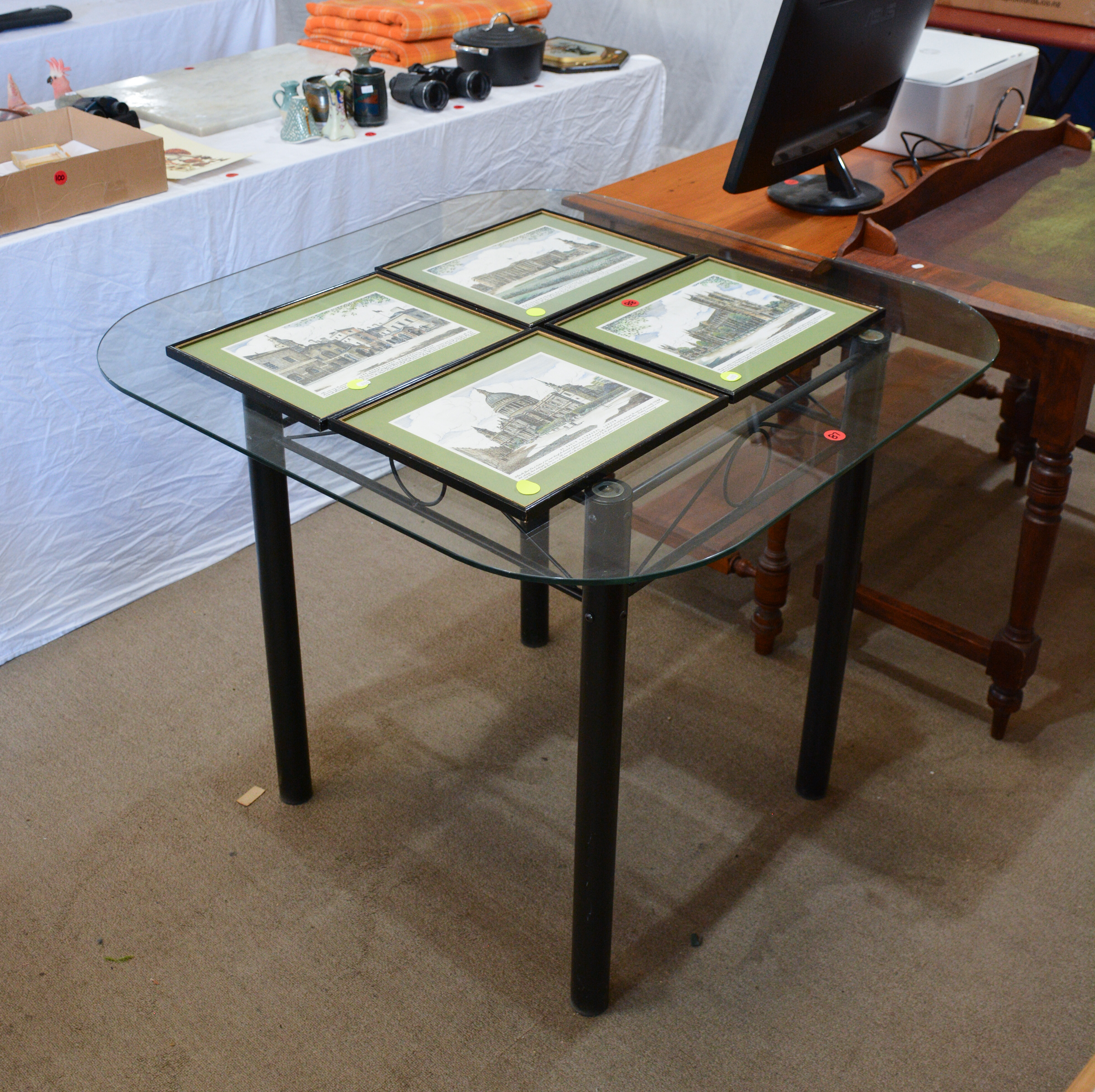 Glass Topped Table — NZ auction result