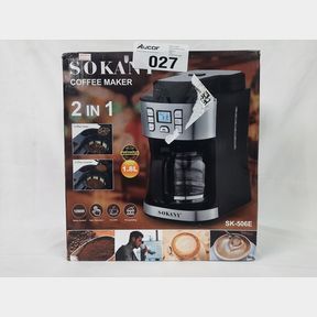 2 IN 1 AUTOMATIC DRIP ALL IN ONE BEAN TO CUP COFFEE MAKER GRINDER MACHINE - 2