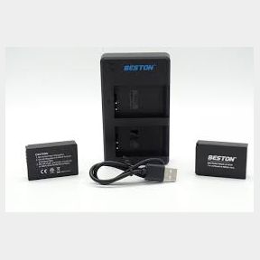 Beston USB Dual Charger and 2 Battery Kit for Canon LP-E12 - |51750/3564 B4